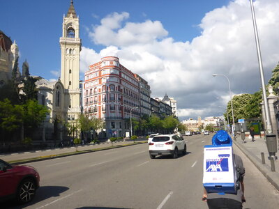 Vuelta madrileña Boicot a Axa, P1080050