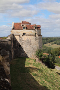 20200813-02 GR7 Ballon d'Alsace - Grancey - Beaune, 1748 Langres : la tour Saint-Jean/Saint-Gengoulph (rempart Nord)