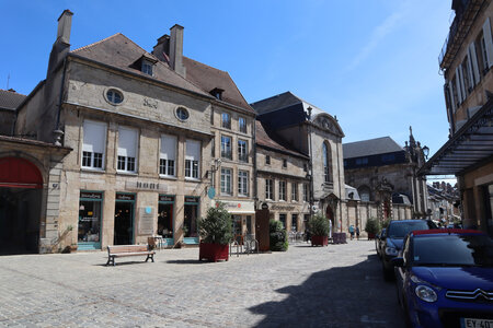 20200813-02 GR7 Ballon d'Alsace - Grancey - Beaune, 1795 Langres : la place Diderot
