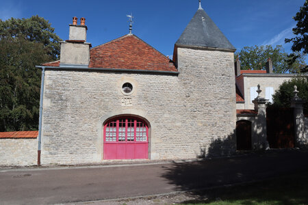 20200813-02 GR7 Ballon d'Alsace - Grancey - Beaune, 1852 Perrogney-les-Fontaines : le château