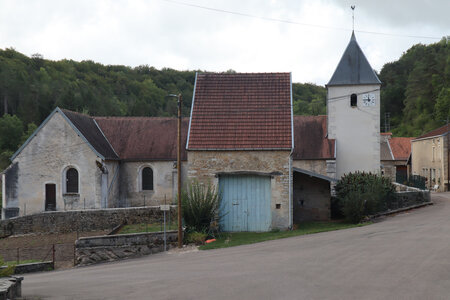 20200813-02 GR7 Ballon d'Alsace - Grancey - Beaune, 1894 Vivey : l'église