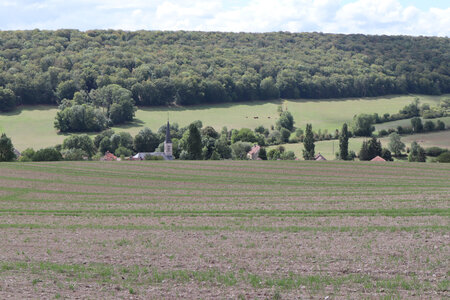 20200813-02 GR7 Ballon d'Alsace - Grancey - Beaune, 1909 Lamargelle-aux-Bois vue depuis Charme Mont Vallon