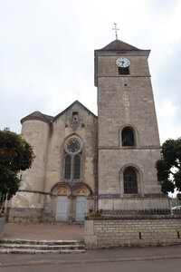 20200813-02 GR7 Ballon d'Alsace - Grancey - Beaune, 1941 Marey'sur-Tille : l'église