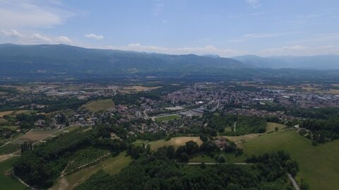 Photos canton, St-Marcellin_vu_du_ciel-12