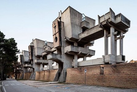 Archi paysage, Leonardo Ricci Savona 1987