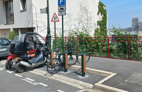 Stationnements vélos, Carnet arceaux