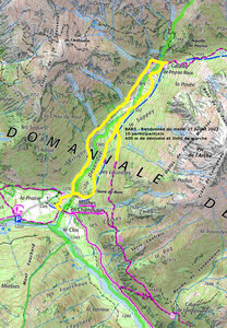 2021_07_27 Cabane de Peyron Roux, 2021_07_27 Cabane de Peyron Roux Trace