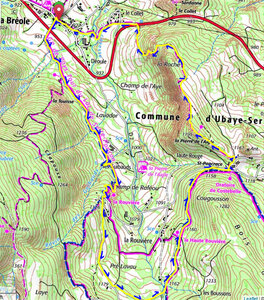 Circuit Costebelle - La Bréole, Screenshot 2021-08-10 at 14-59-20 Calcul d’itinéraires