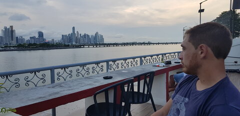 Panama, Panama City : Pensif...