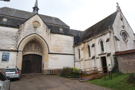 20210821 Montreuil sur Mer, 2400 Chartreuse de Neuville, le portail