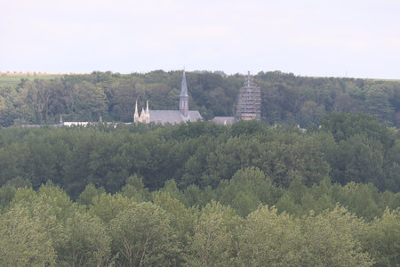 20210821 Montreuil sur Mer, 2430 Montreuil-sur-Mer, la chartreuse de Neuville vue depuis le rempart sud