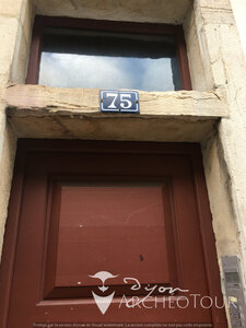 XVI rue monge, numéro qui donne rue Condorcet