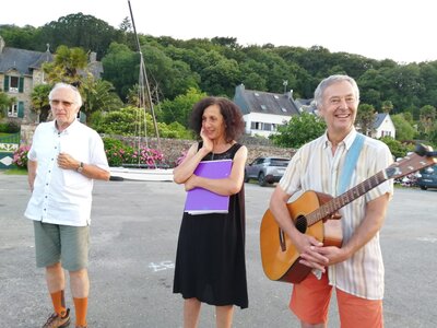 Les Veillées-chansons en Bretagne Finistère : LANDEVENNEC Juillet 2021 Album de Marie-Noëlle, 0048