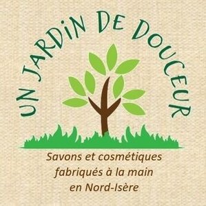 Logos prestas, Jardin douceurs - Fond beige