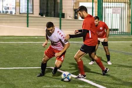 Match à 7 Carabibiers/Fibre (5à3), Match à 7 CFC- Fibre  84 sur 91 