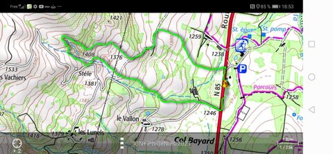 2021 12 09 Col Bayard, 2021_12_09 Raquette Bayard Trace