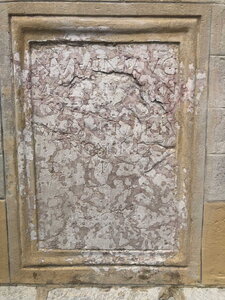 Arko, W38 - Aoste - Eglise  Saint-Clair - Inscription gallo-romaine 1