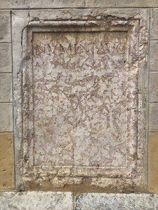 Arko, W38 - Aoste - Eglise  Saint-Clair - Inscription gallo-romaine 6