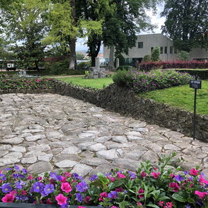 Arko, W38 Vienne - Voie romaine et borne milliaire du Jardin de la Ville 4