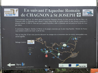 Arko, W42 - Chagnon - Aqueduc du Gier - St&egrave;le gallo romaine 4