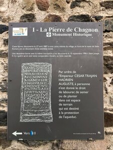 Arko, W42 - Chagnon - Aqueduc du Gier - St&egrave;le gallo romaine 6