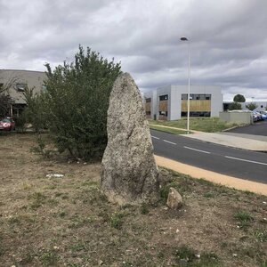 Arko, W63 - Aubi&egrave;re - Menhir du Pont d&rsquo;Aubi&egrave;re 2