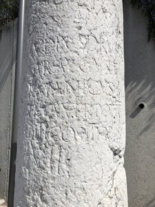 Arko, 69 - Solaize - Borne milliaire 2