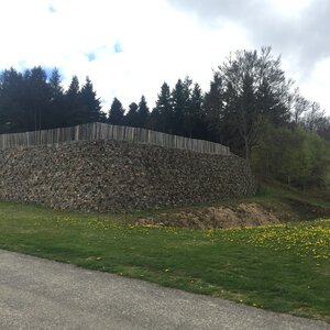 Arko, 71 - Bibracte - Reconstitution Rempart Oppidum 5