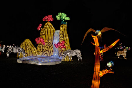 Fabien Magigue 2021, Les lumières légendaires au parc bordelais