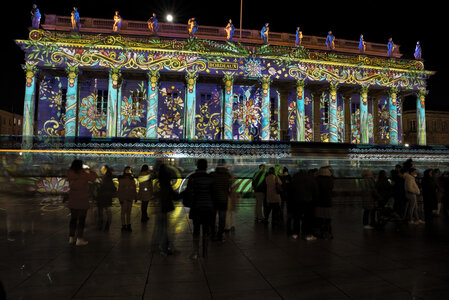Fabien Magigue 2021, Mapping du grand théâtre, Décembre