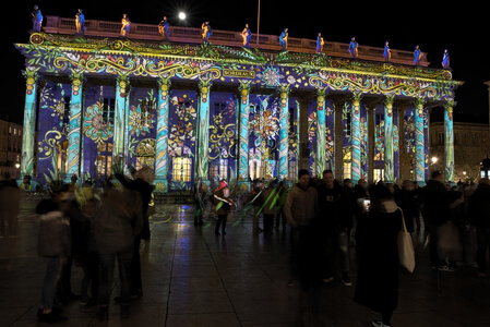 Fabien Magigue 2021, Mapping du grand théâtre, Décembre