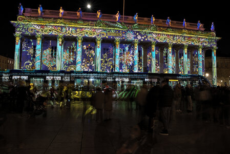 Fabien Magigue 2021, Mapping du grand théâtre, Décembre