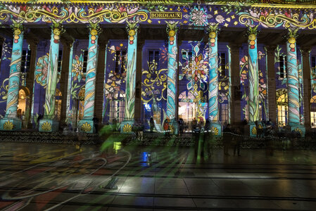 Fabien Magigue 2021, Mapping du grand théâtre, Décembre
