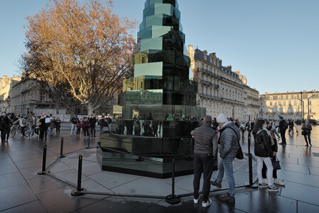 Fabien Magigue 2021, Le sapin de verre, Bordeaux