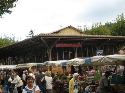 LAMALOU-MENDE-LE PUY-ARDECHE-AUBENAS, 035 Lamalou  Halles 