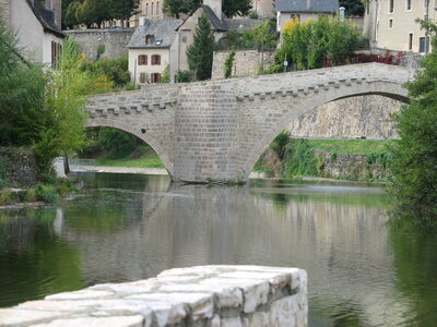 LAMALOU-MENDE-LE PUY-ARDECHE-AUBENAS, 050 MENDE  Pont Notre Dame 