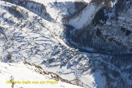 Raquettes sur le plateau de Jujal, Plateau de Jujal et le Paravar  Merlette  015
