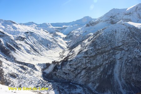 Raquettes sur le plateau de Jujal, Plateau de Jujal et le Paravar  Merlette  017