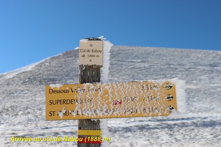 Raquettes au col de Rabou, Raquettes au col de Rabou 012