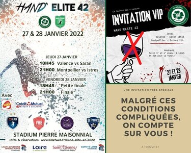 handball, Invitation VIP