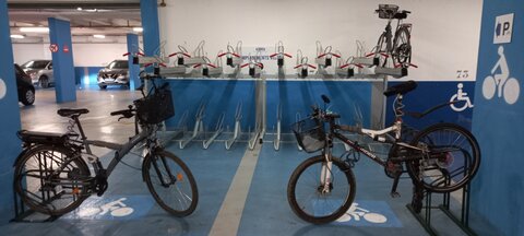 Stationnements vélos, Mairie Parking ratelier 2