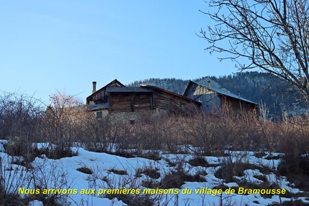 Raquettes aux Chalets de Bramousse, Chalets de Bramousse en raquettes 003
