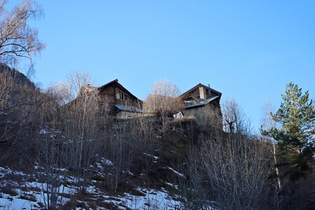 Raquettes aux Chalets de Bramousse, Chalets de Bramousse en raquettes 004