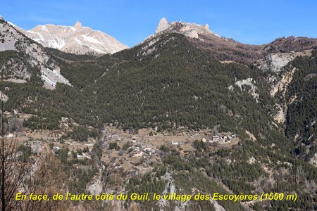 Raquettes aux Chalets de Bramousse, Chalets de Bramousse en raquettes 014