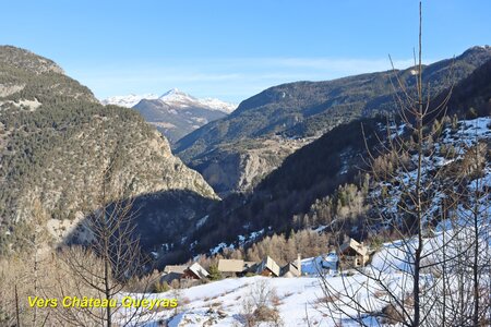Raquettes aux Chalets de Bramousse, Chalets de Bramousse en raquettes 015