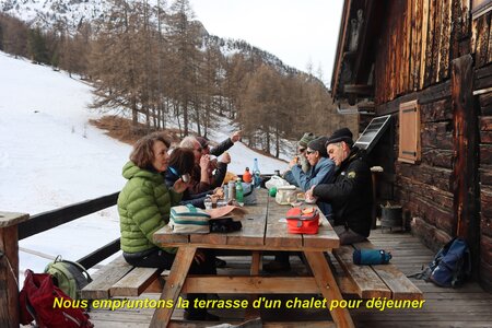 Raquettes aux Chalets de Bramousse, Chalets de Bramousse en raquettes 025
