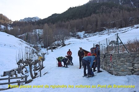 Raquettes aux Chalets de Bramousse, Chalets de Bramousse en raquettes 034