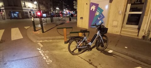 Stationnements vélos, Jaures face Picard