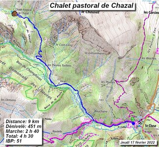 Raquettes au Chalet Pastoral de Chazal, Raquettes au Vallon de l’Abéou