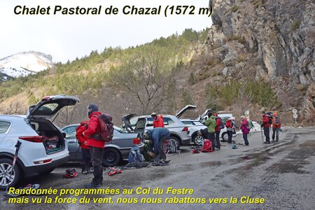 Raquettes au Chalet Pastoral de Chazal, Raquettes au Vallon de l’Abéou 001